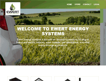 Tablet Screenshot of ewertenergy.com